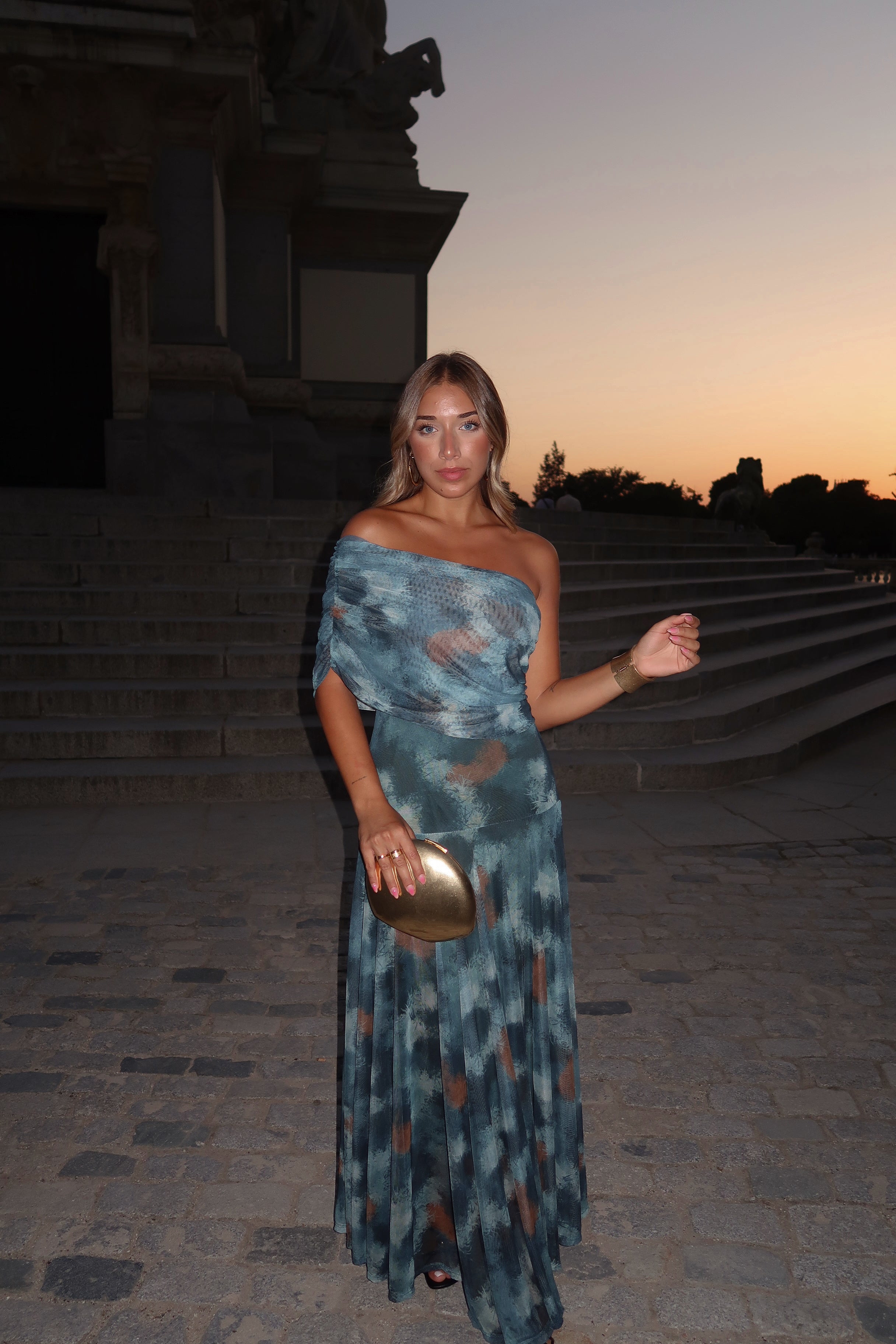 VESTIDO ZANZÍBAR TURQUESA