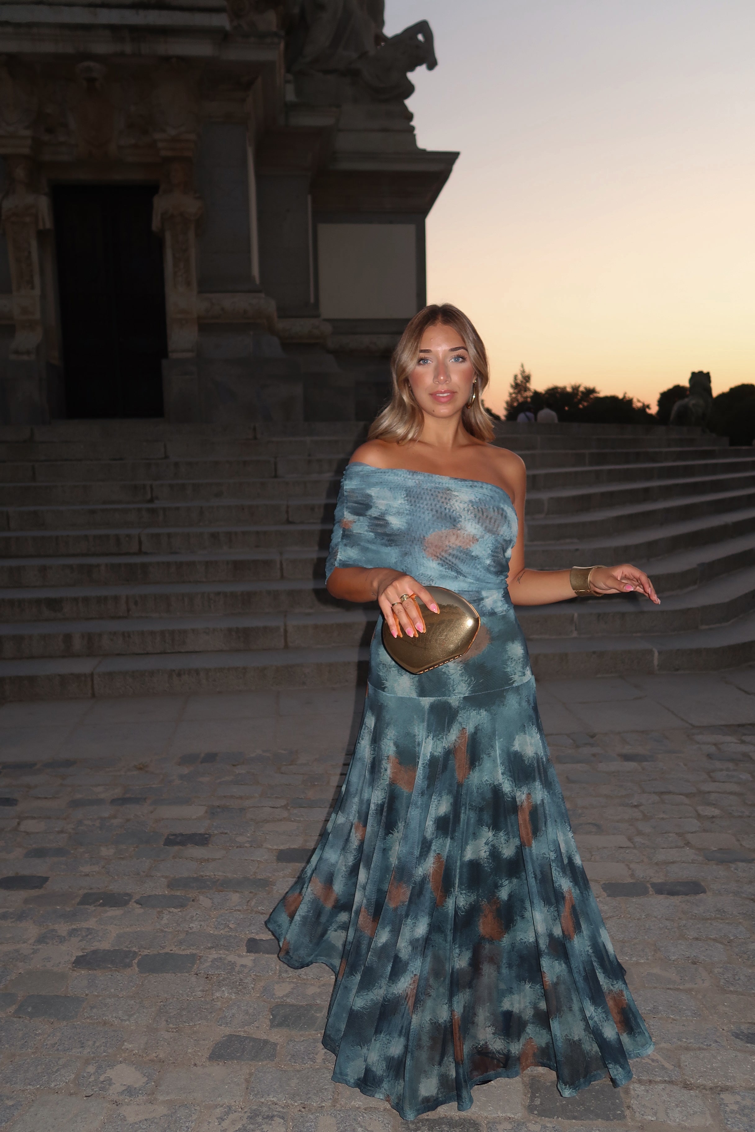 VESTIDO ZANZÍBAR TURQUESA