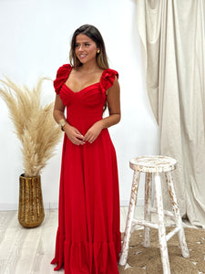 VESTIDO DIANE ROJO