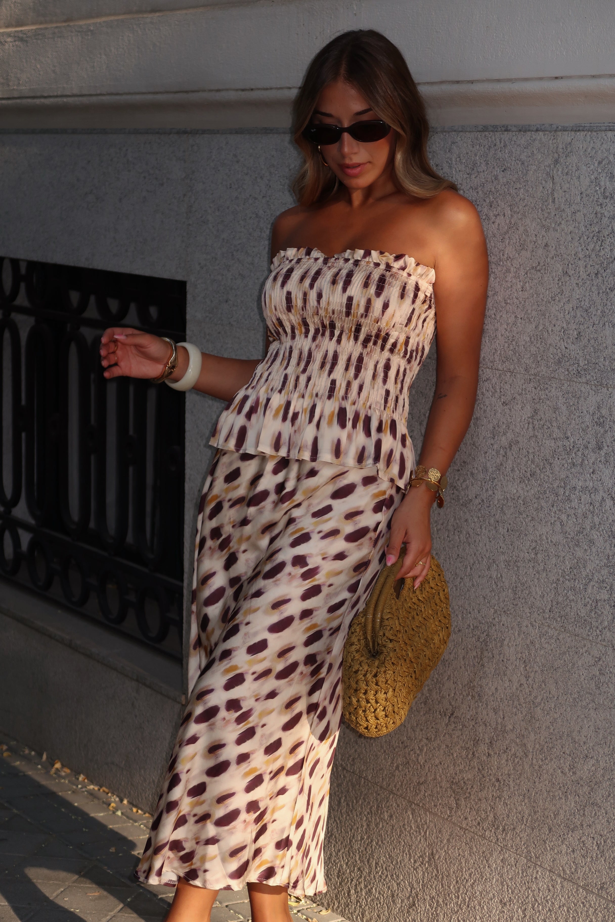 CONJUNTO KENIA (TOP + FALDA)