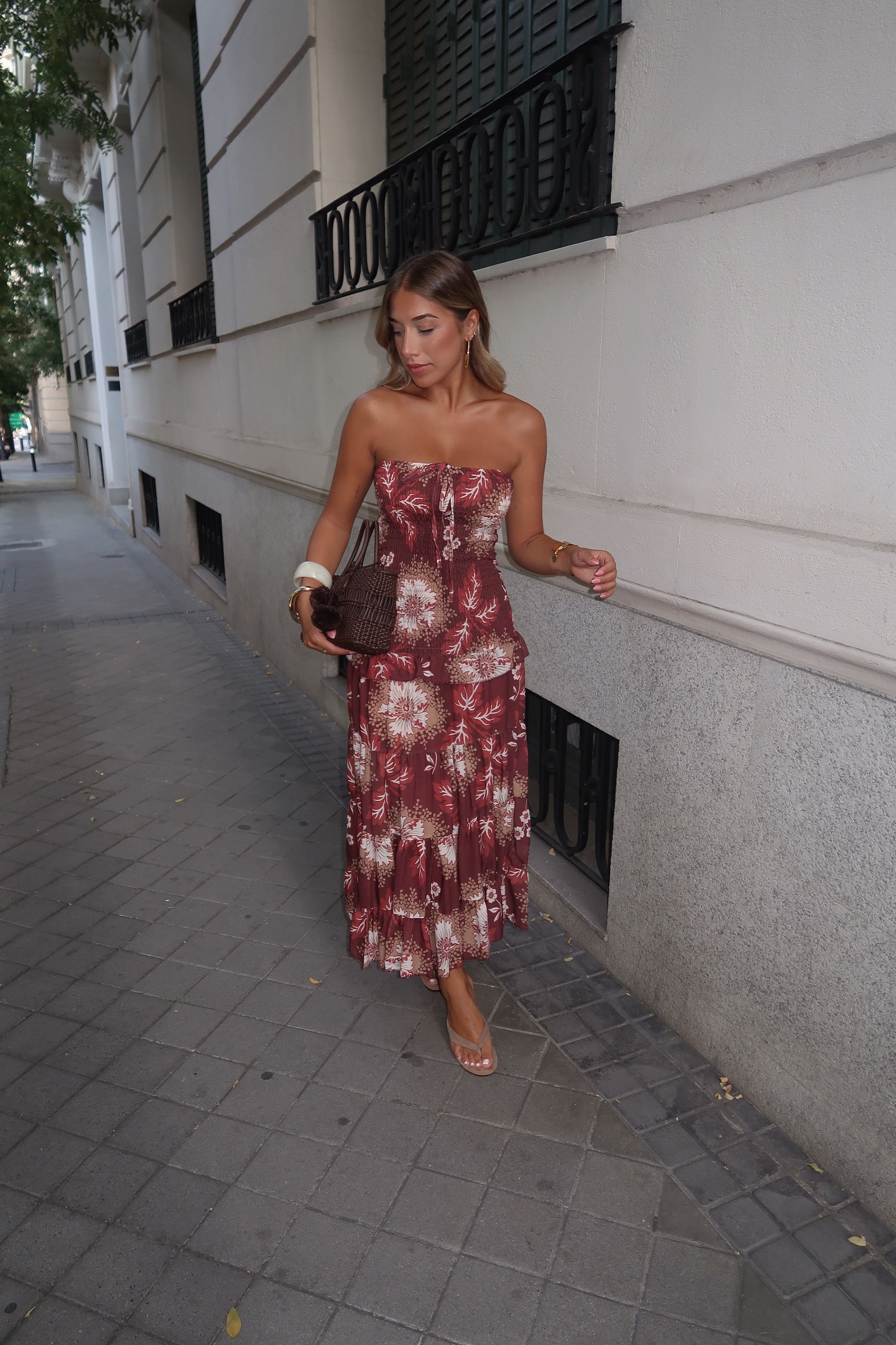 VESTIDO SICILIA GRANATE