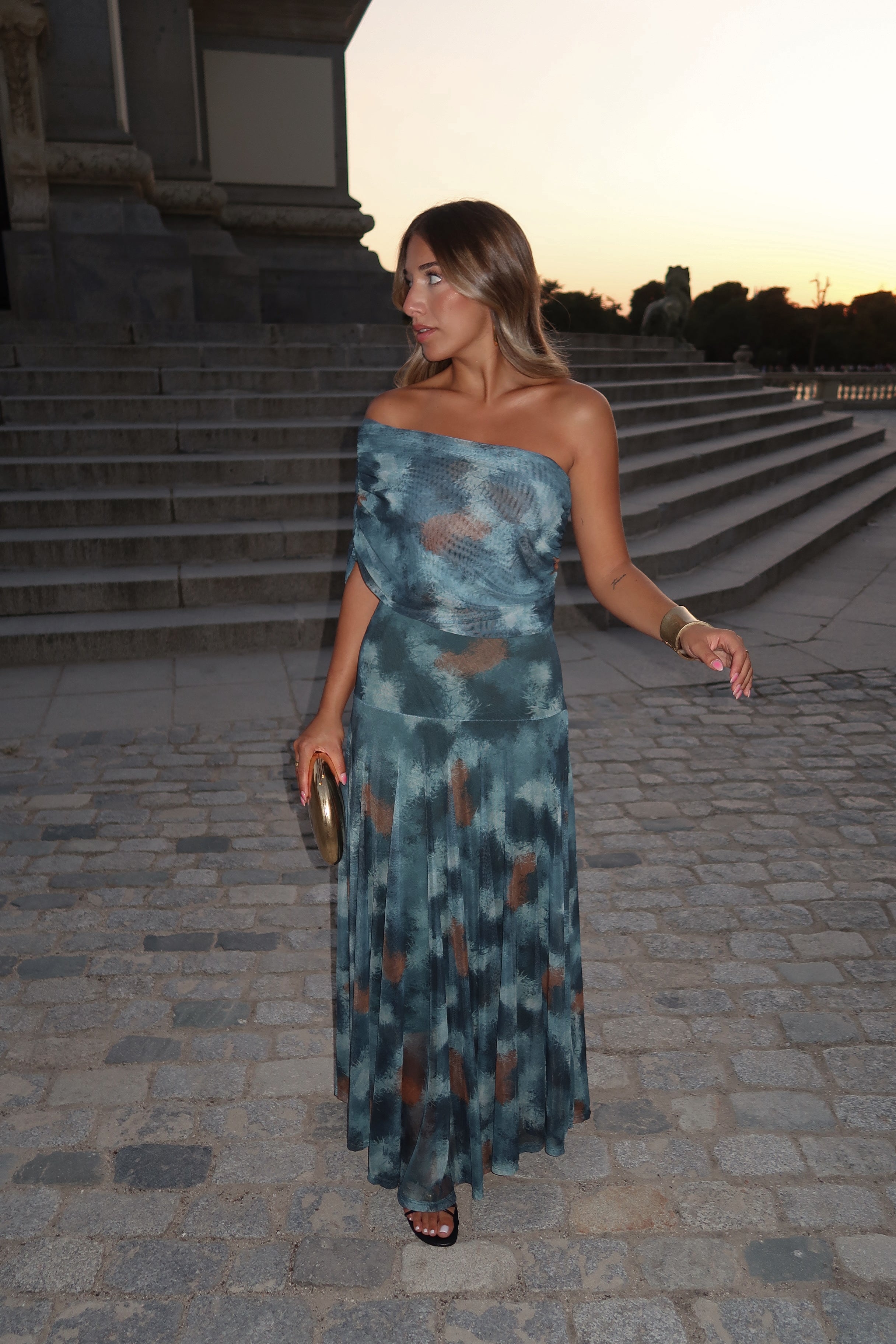 VESTIDO ZANZÍBAR TURQUESA