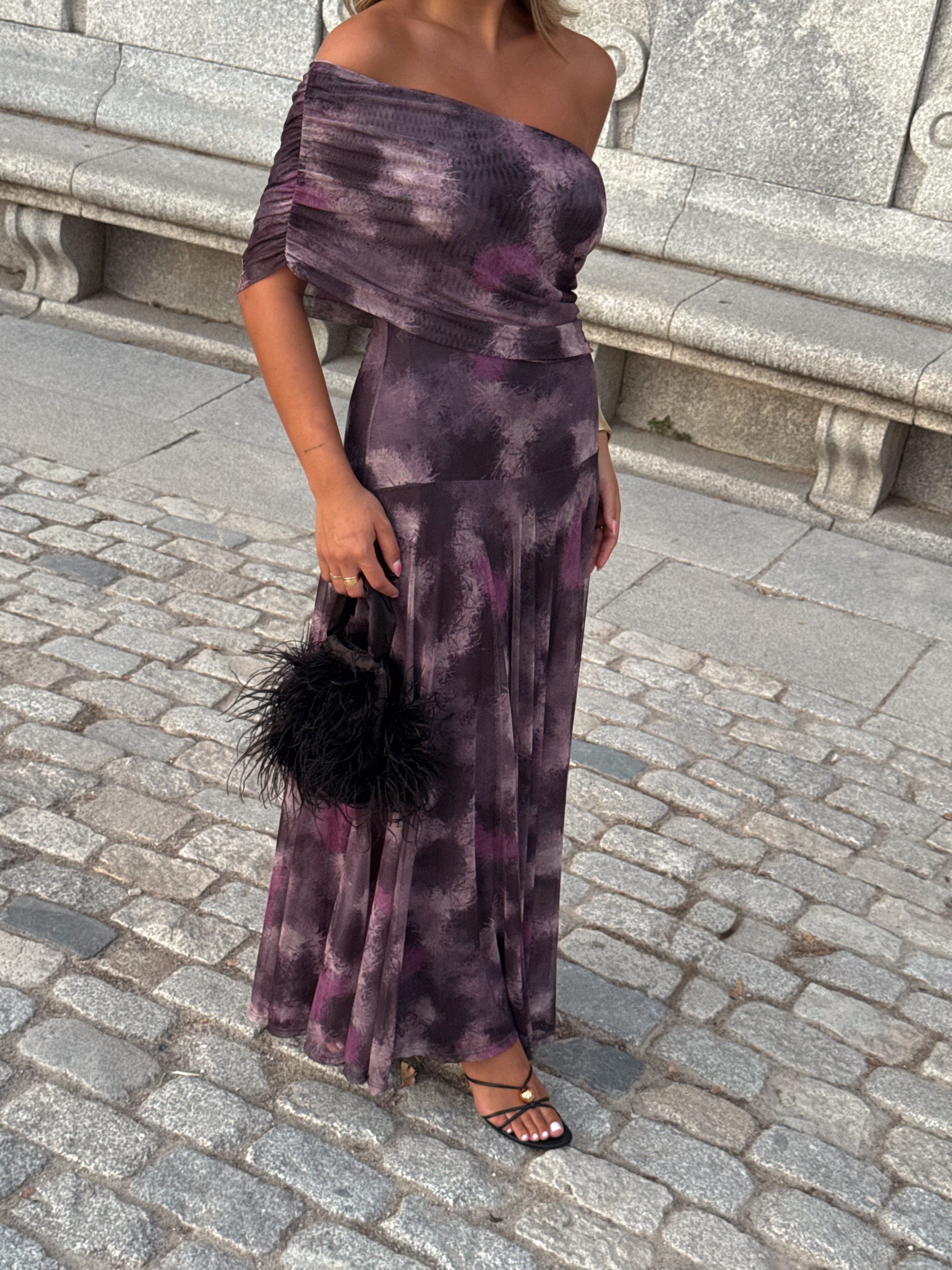 VESTIDO ZANZÍBAR MORADO