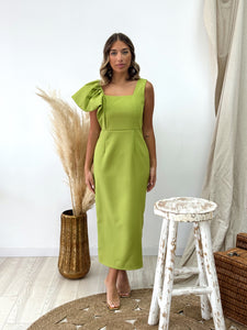 VESTIDO TRIANA VERDE LIMA