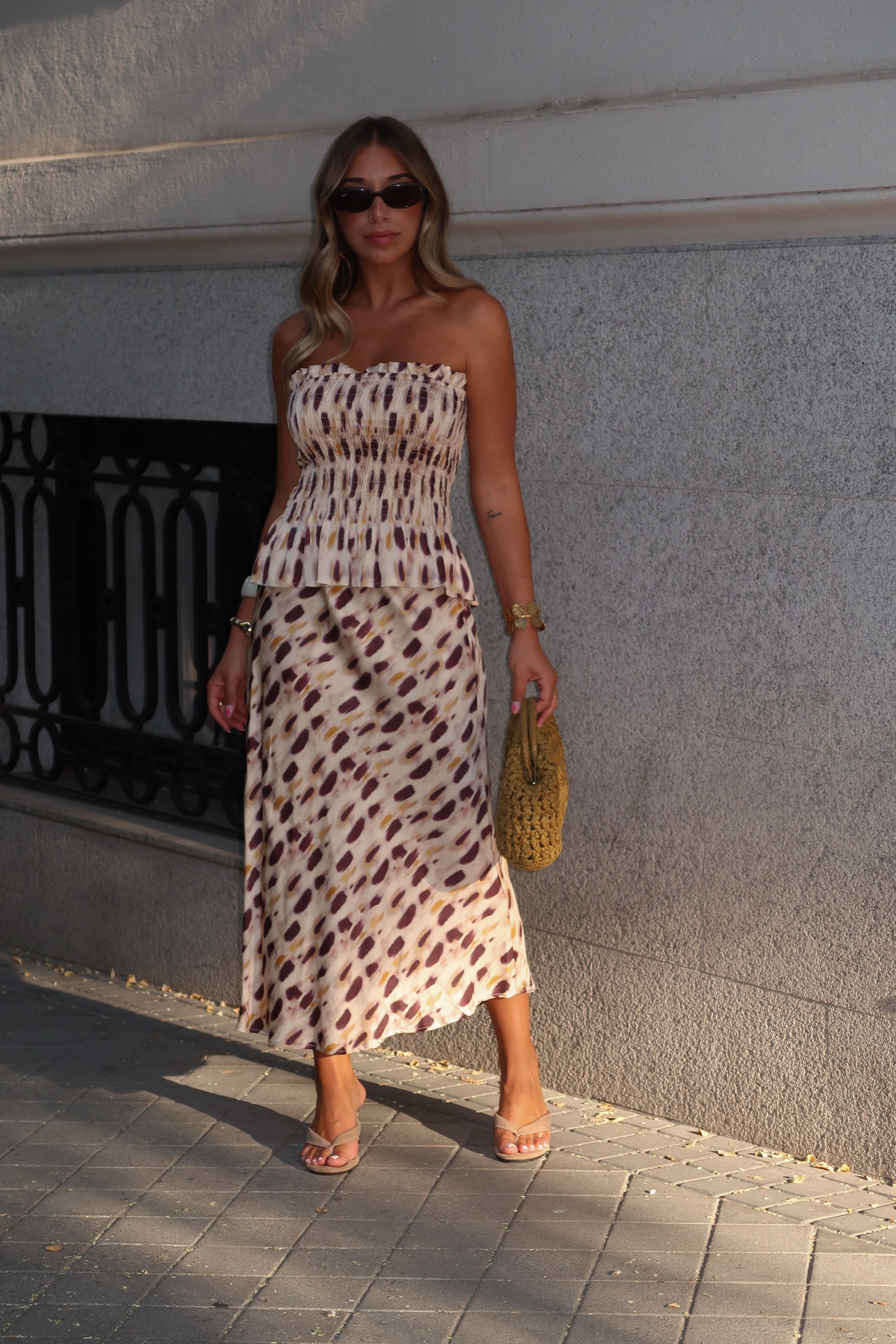 CONJUNTO KENIA (TOP + FALDA)