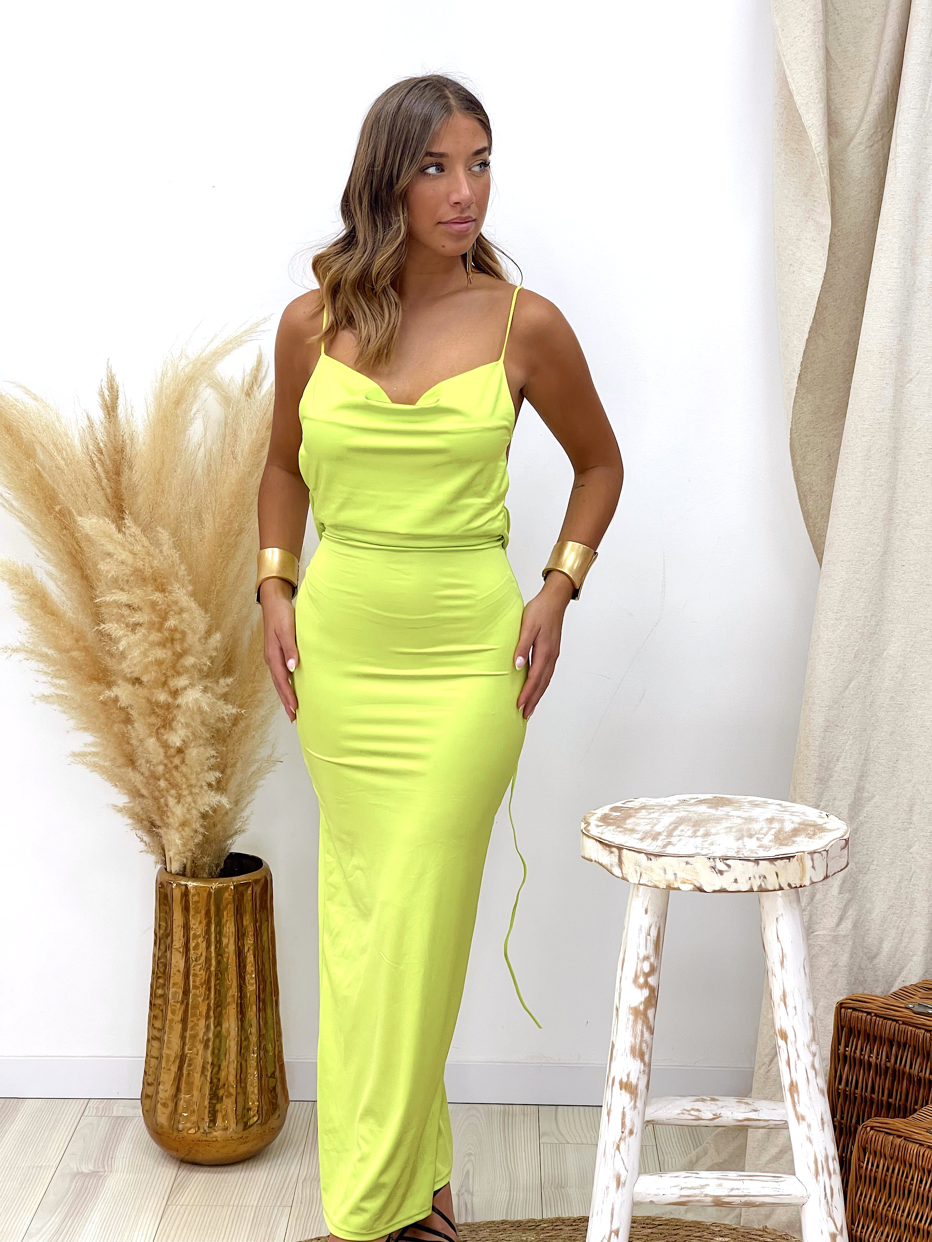 VESTIDO TIRANTES LIMA