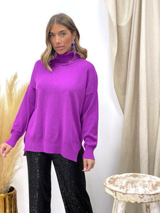 JERSEY OVERSIZE MORADO