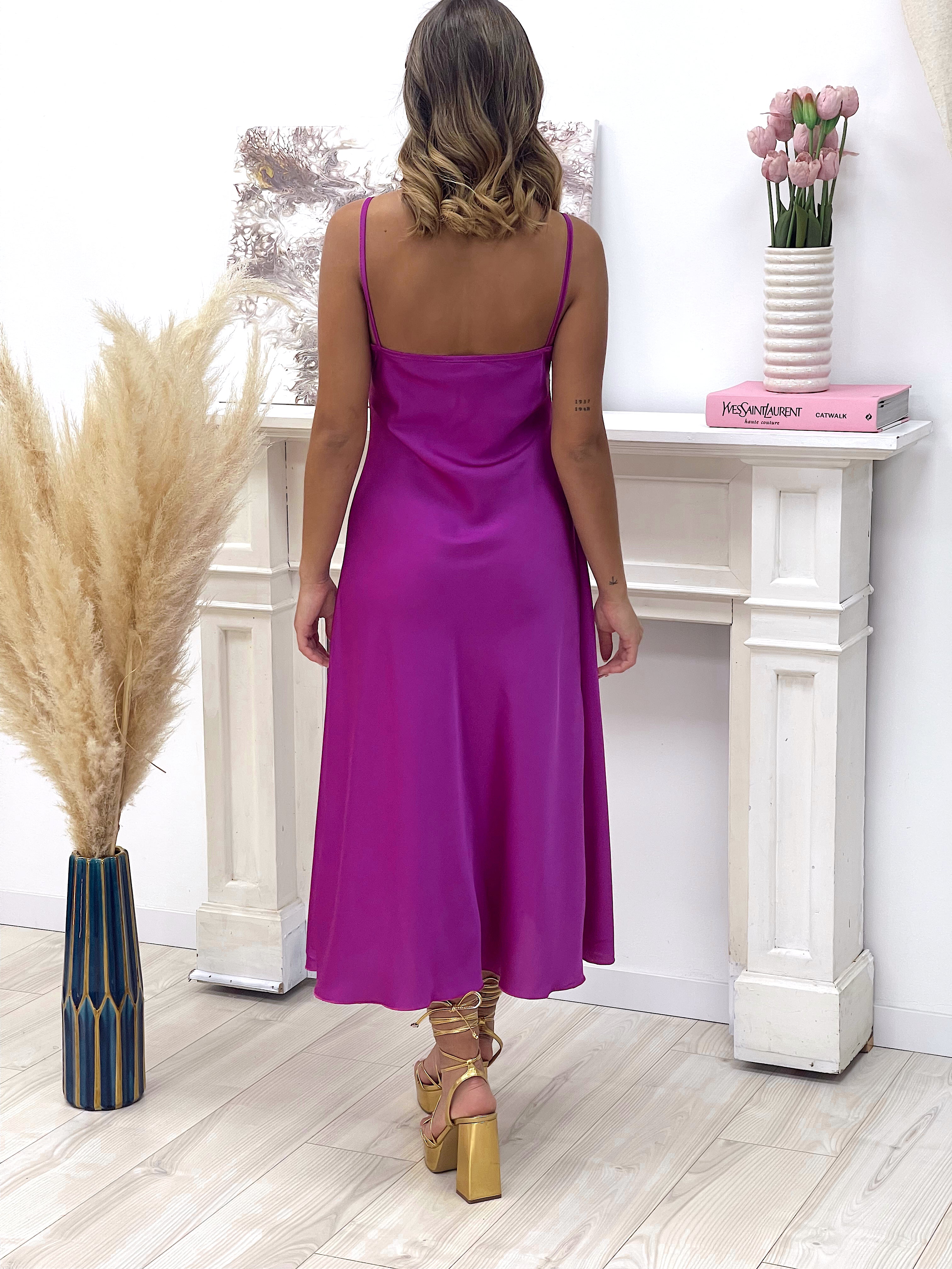 VESTIDO NUDO BUGANVILLA